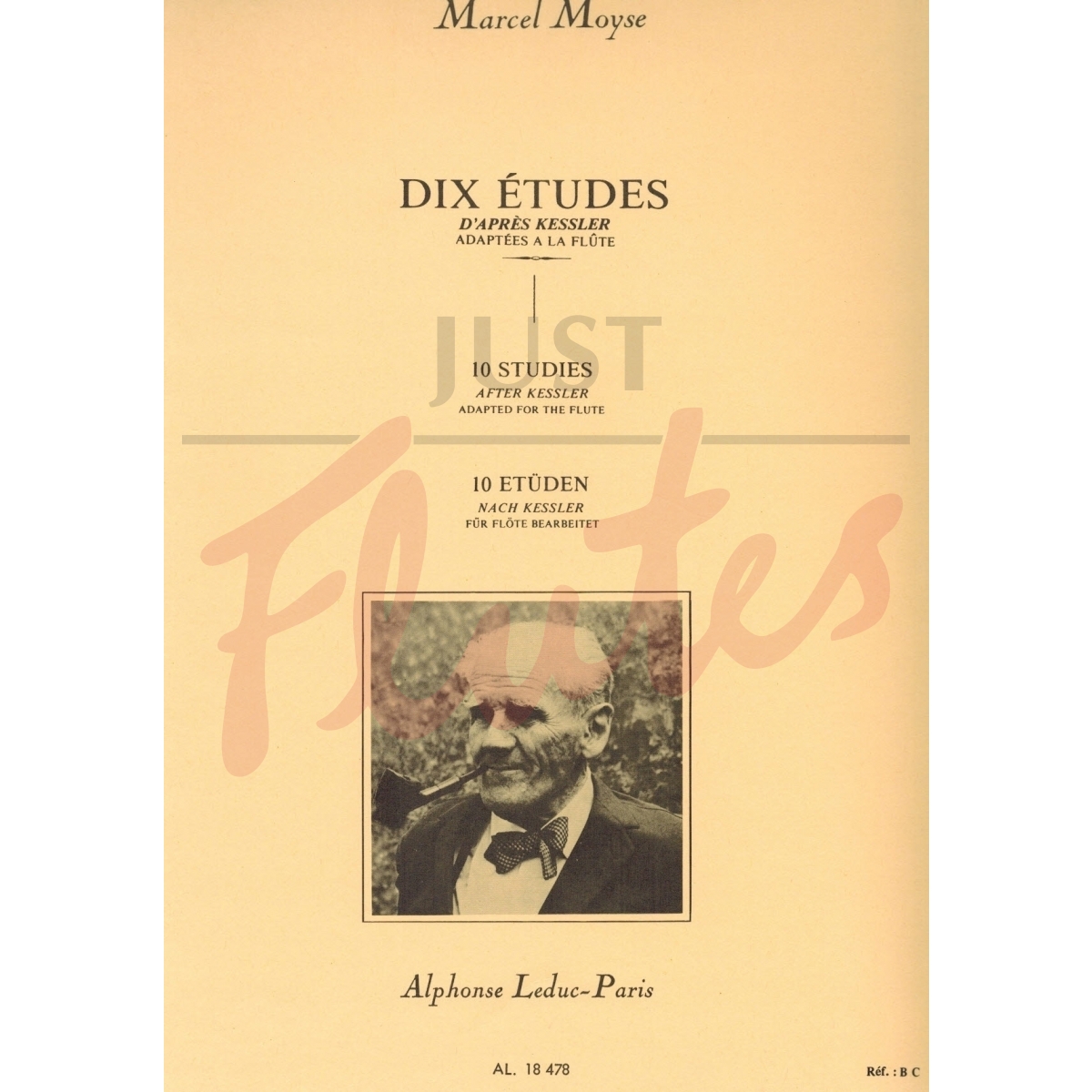 10 Etudes d'Apres Kessler for Flute